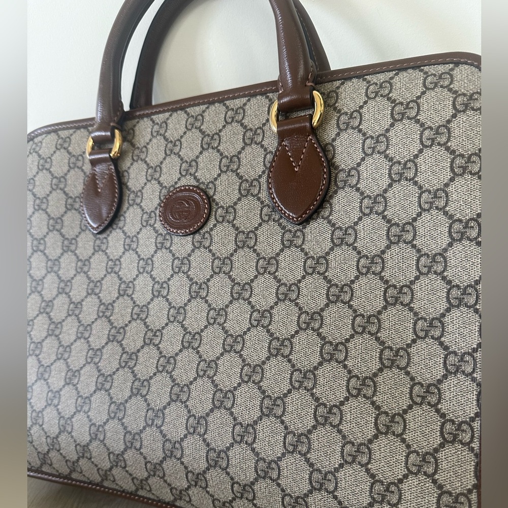 Gucci canvas Ophidia bag. With dust bag - Picture 2 of 11